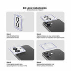 Blu Element Diamond 1 by 1 Lens Protector Black for iPhone Air