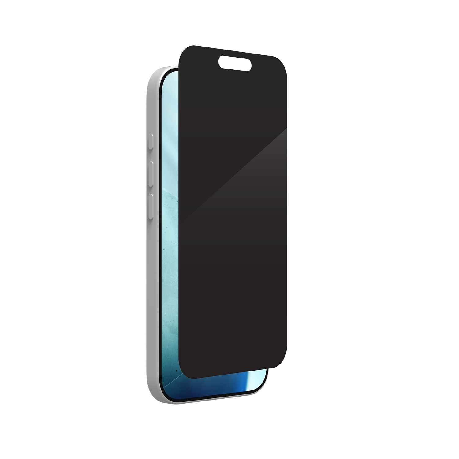 ZAGG InvisibleShield Glass Elite 2-Way Privacy Screen Protector for iPhone 17