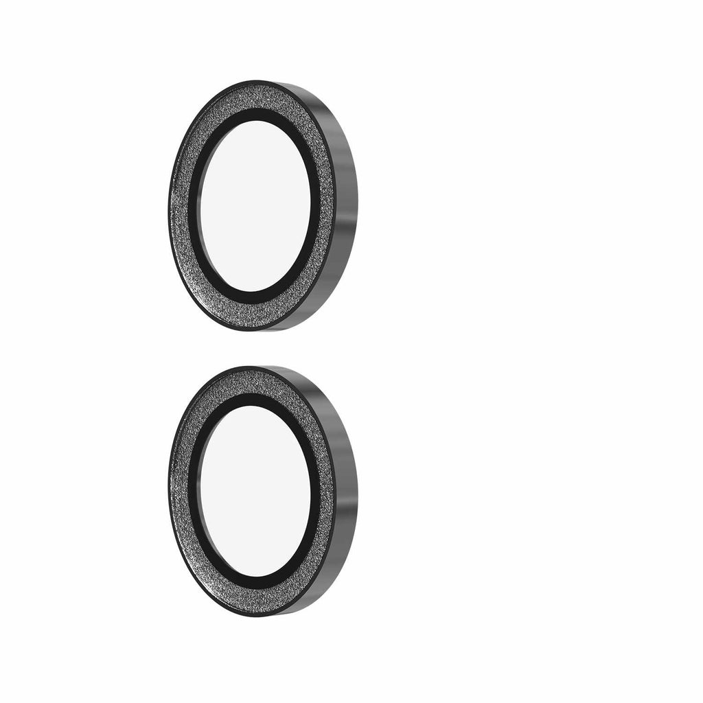 ZAGG InvisibleShield Glass Elite Anti-Reflective Lens Protector Silver Glitter for iPhone 17/16/16 Plus