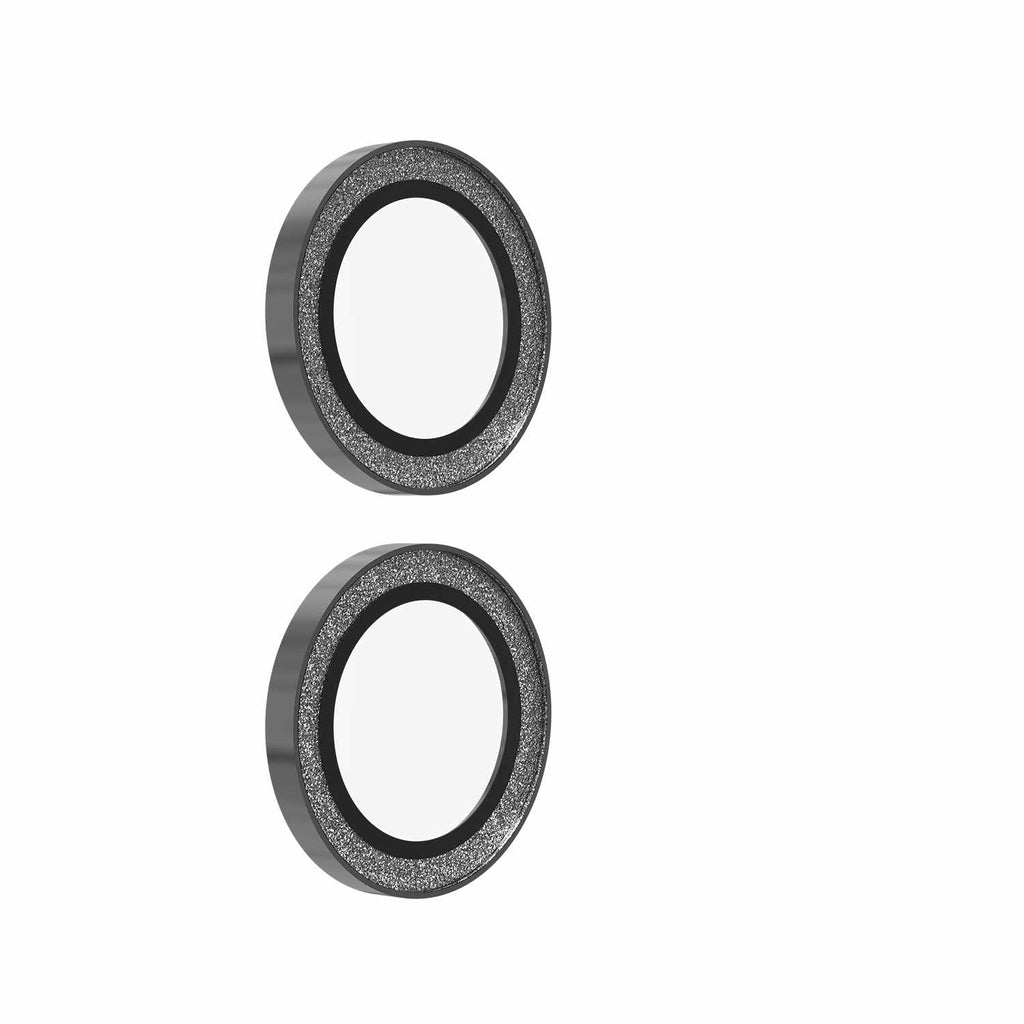 ZAGG InvisibleShield Glass Elite Anti-Reflective Lens Protector Silver Glitter for iPhone 17/16/16 Plus