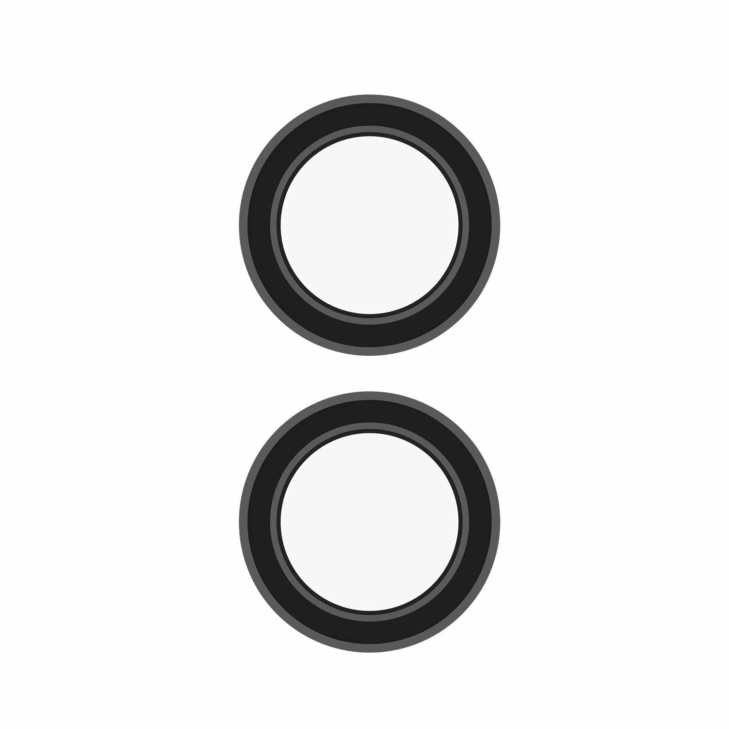 ZAGG InvisibleShield Glass Elite Anti-Reflective Lens Protector Silver Glitter for iPhone 17/16/16 Plus