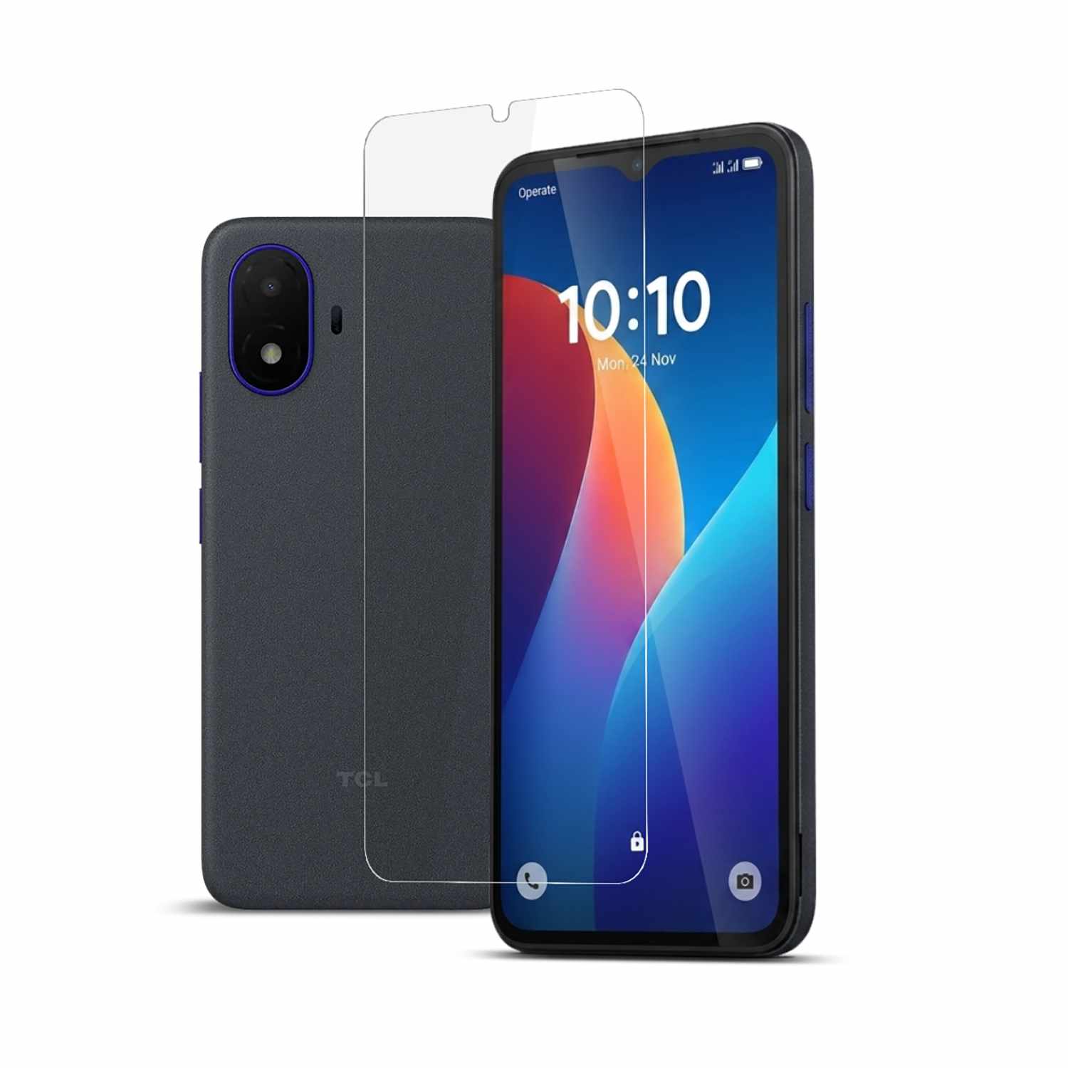 22 Cases Tempered Glass Screen Protector for TCL K70 XE