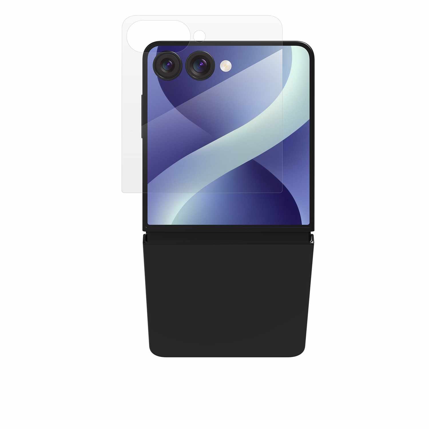 ZAGG InvisibleShield Glass Elite Outside Screen Protector fro Galaxy Z Flip8