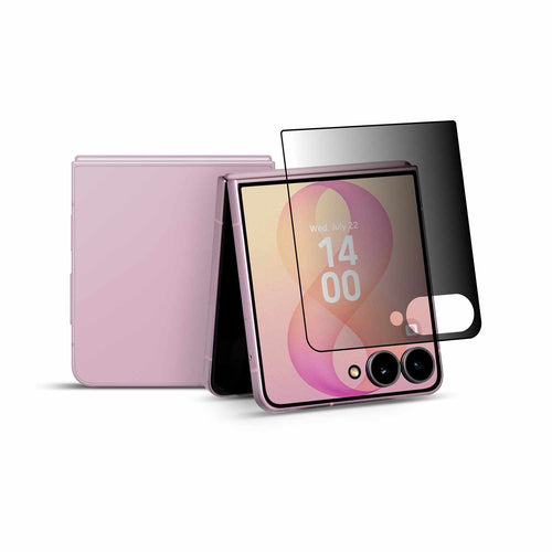 22 Cases Privacy Full Glue Full Cover Screen Protector for Samsung Galaxy Z Flip8/Z Flip7