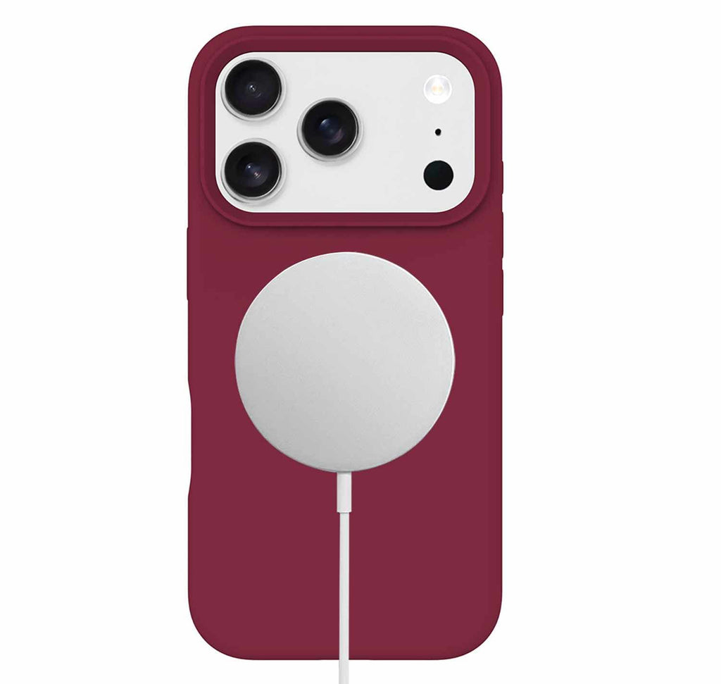 Blu Element Silicone MagSafe Case Cranberry for iPhone 17 Pro Max