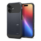 Spigen Slim Armor MagFit Case Metal Slate for iPhone 17