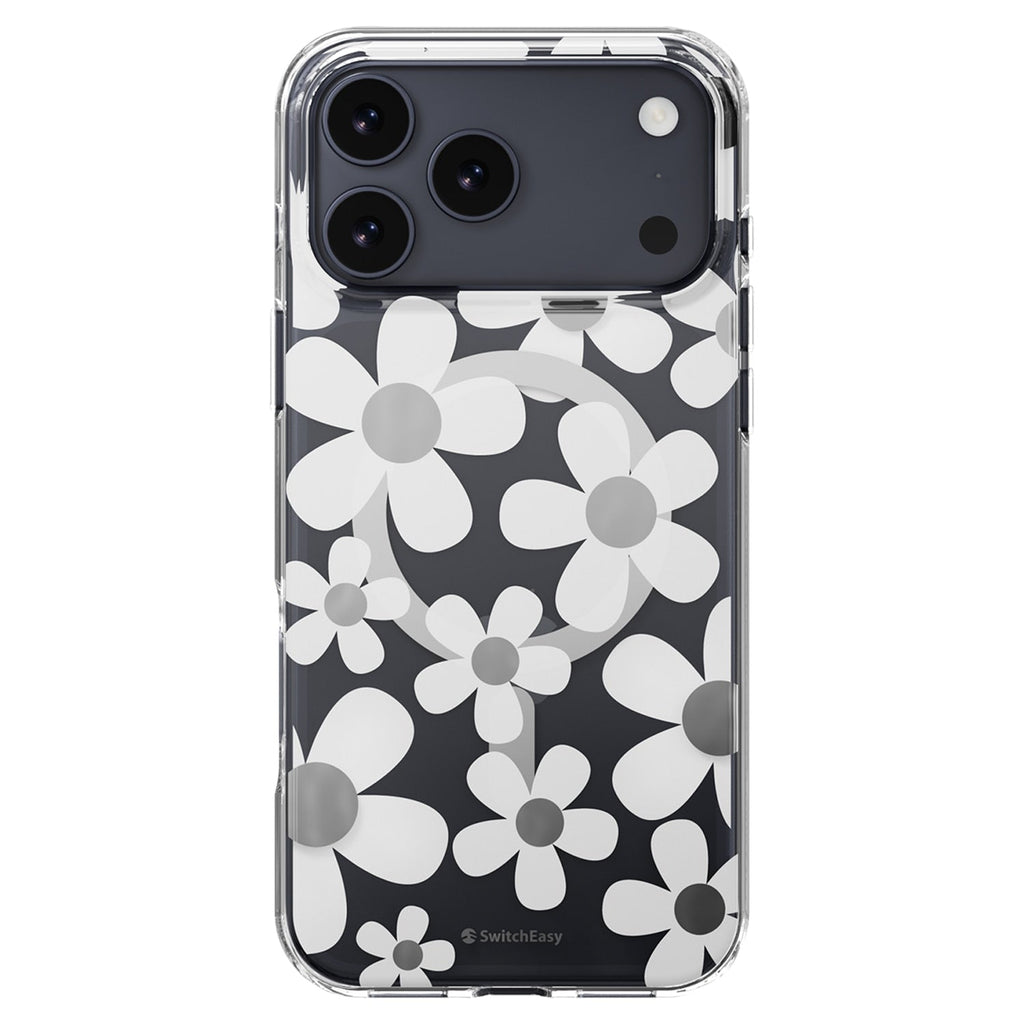 SwitchEasy Fleur 3D MagSafe Case White for iPhone 18 Pro Max/17 Pro Max