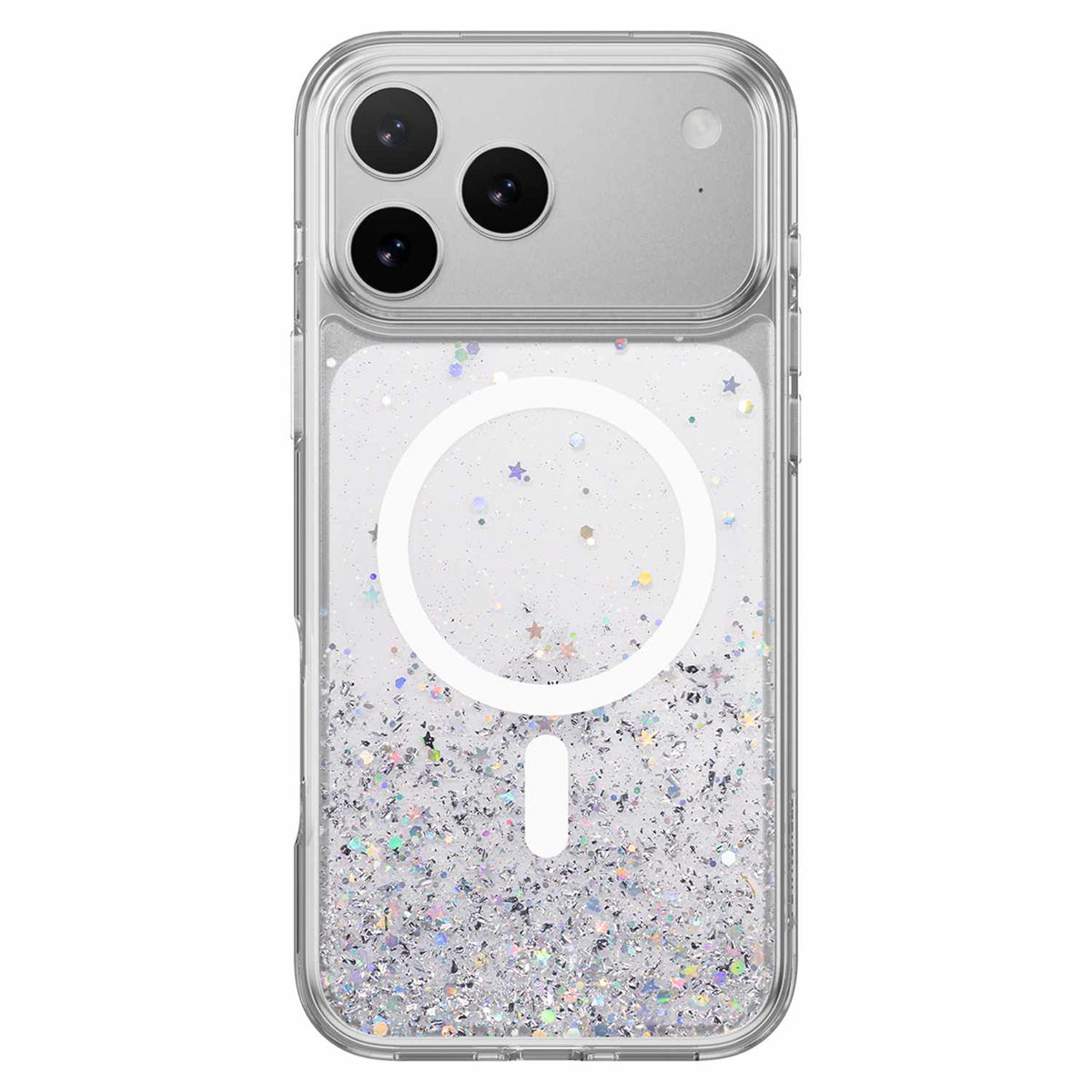 SwitchEasy Starfield 3D MagSafe Case Transparent for iPhone 17 Pro Max
