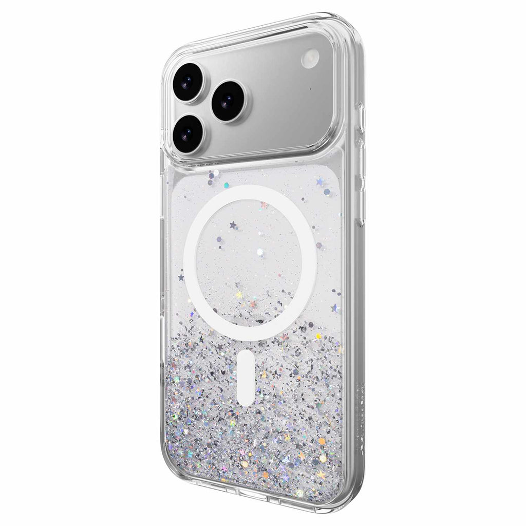 SwitchEasy Starfield 3D MagSafe Case Transparent for iPhone 17 Pro Max