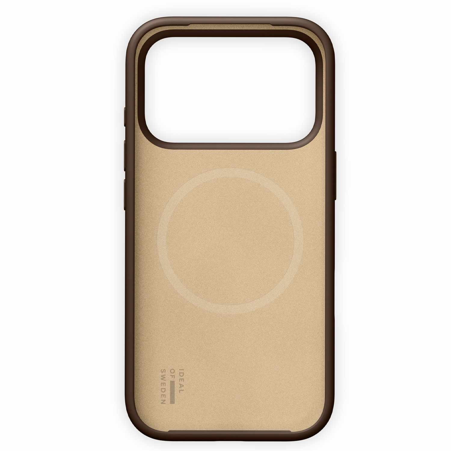Ideal of Sweden Silicone MagSafe Case Mocha Mousse for iPhone 17 Pro Max