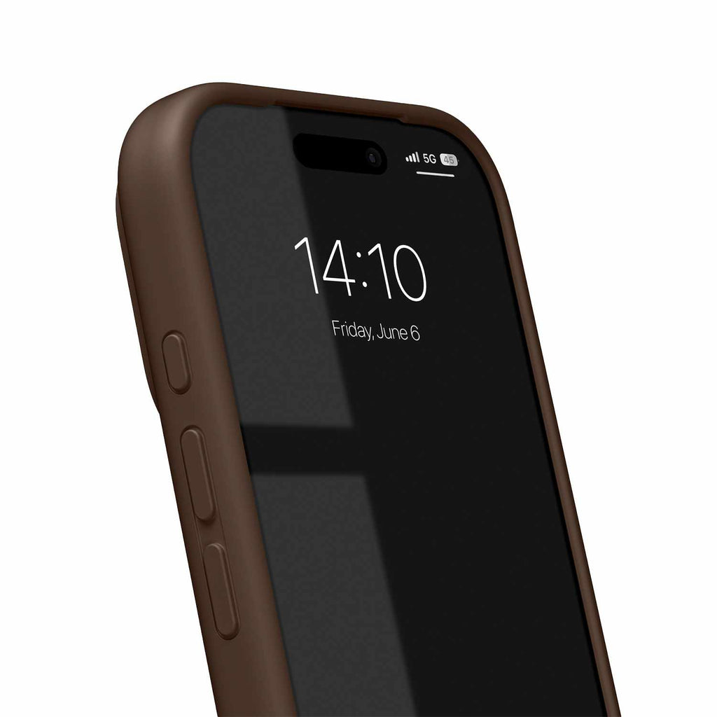 Ideal of Sweden Silicone MagSafe Case Mocha Mousse for iPhone 17 Pro Max