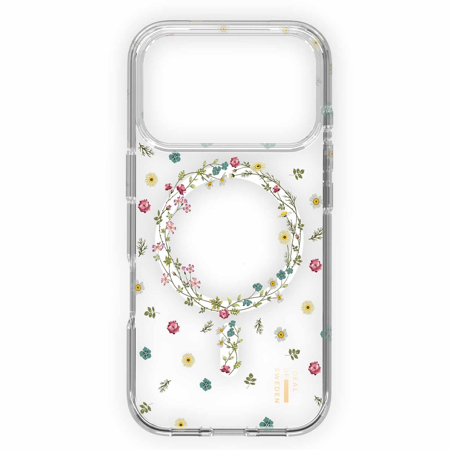 Ideal of Sweden Clear MagSafe Mid Case Petite Floral for iPhone 17 Pro