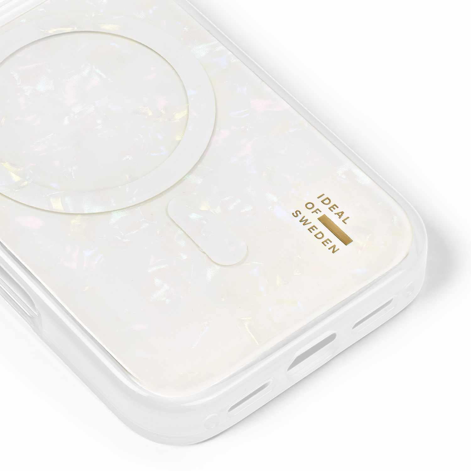Ideal of Sweden Pearlised MagSafe Case White for iPhone 17 Pro