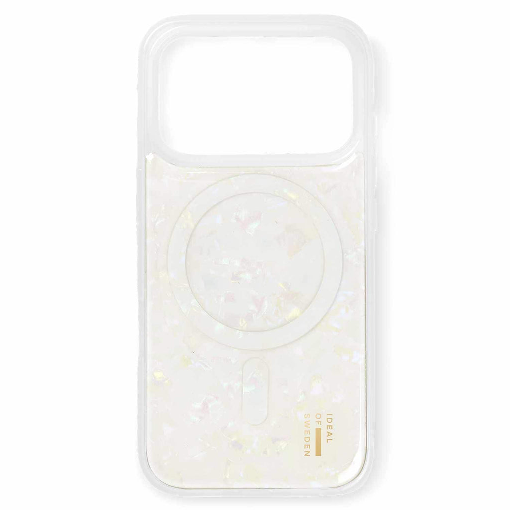 Ideal of Sweden Pearlised MagSafe Case White for iPhone 17 Pro Max