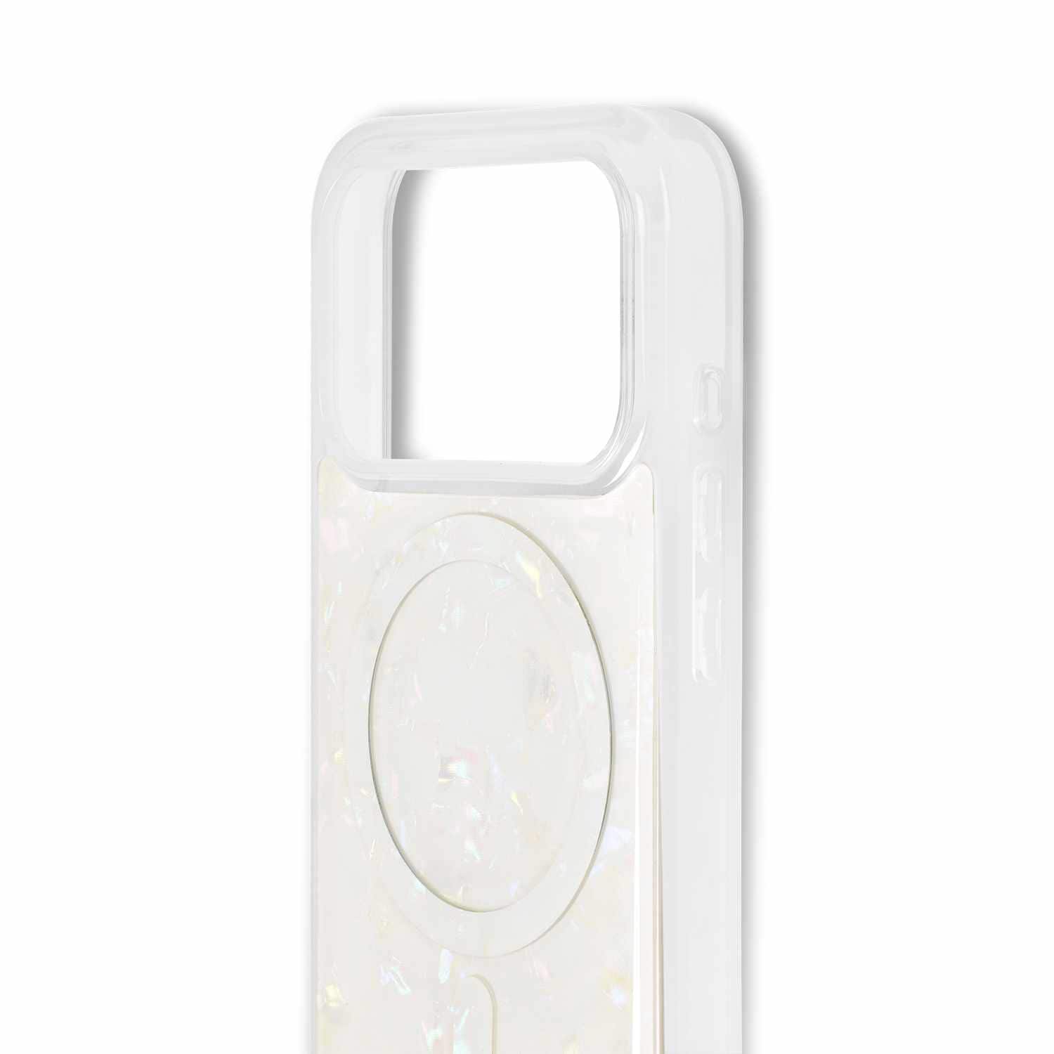 Ideal of Sweden Pearlised MagSafe Case White for iPhone 17 Pro Max