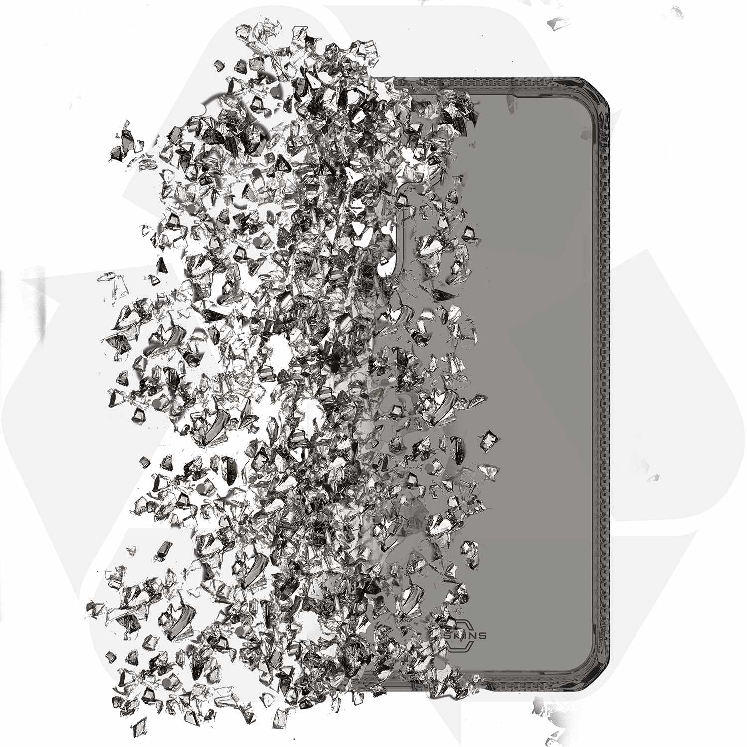 ITSKINS Spectrum_R Case Smoke for Samsung Galaxy S25 FE