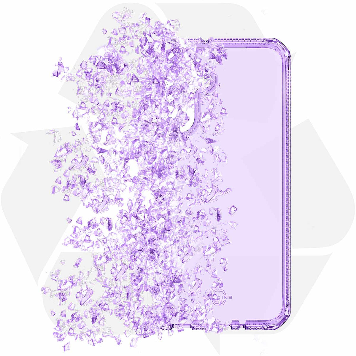 ITSKINS Spectrum_R Clear Case Light Purple for Samsung Galaxy A17 5G