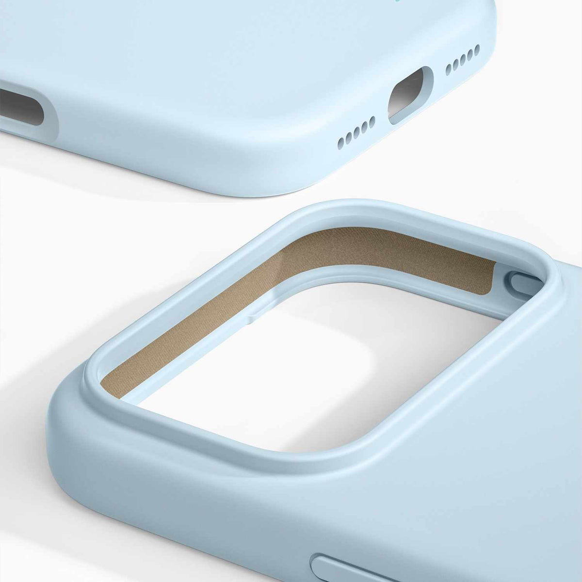 Ideal of Sweden Silicone MagSafe Case Light Blue for iPhone 17 Pro Max