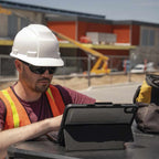 ZAGG Tough Keys Keyboard and Case Black for iPad Air 11 2025 (7th Gen)/2024 (6th Gen)