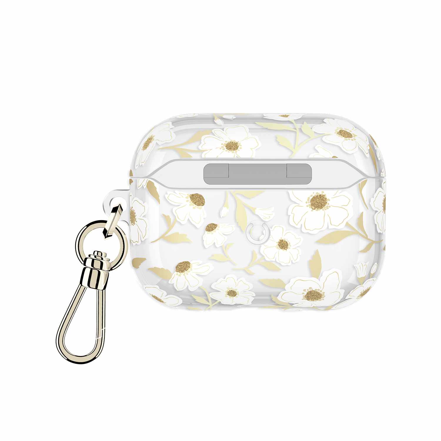Kate Spade Protective Case with Gold Ring Clip Sunshine Floral for AirPods Pro 3