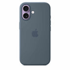 Apple Silicone Case with MagSafe Anchor Blue for iPhone 17