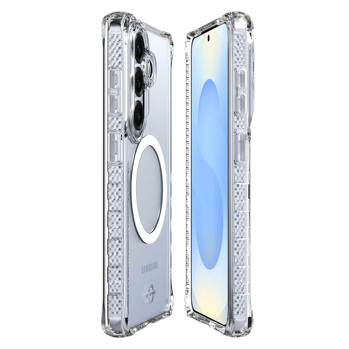 ITSKINS Hybrid_R Case w/Magnets Clear for Samsung Galaxy S26