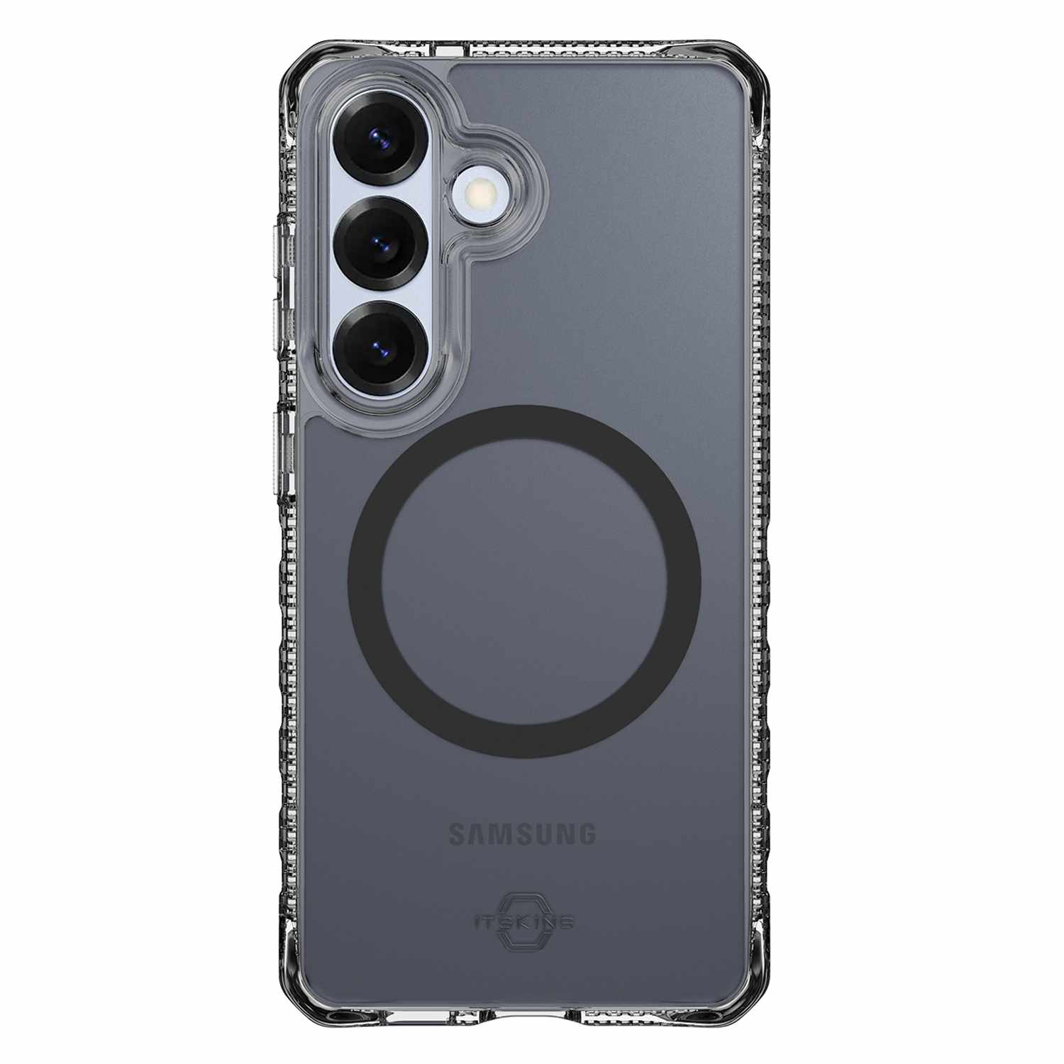 ITSKINS Hybrid_R Vapor Case w/Magnets Smoke for Samsung Galaxy S26