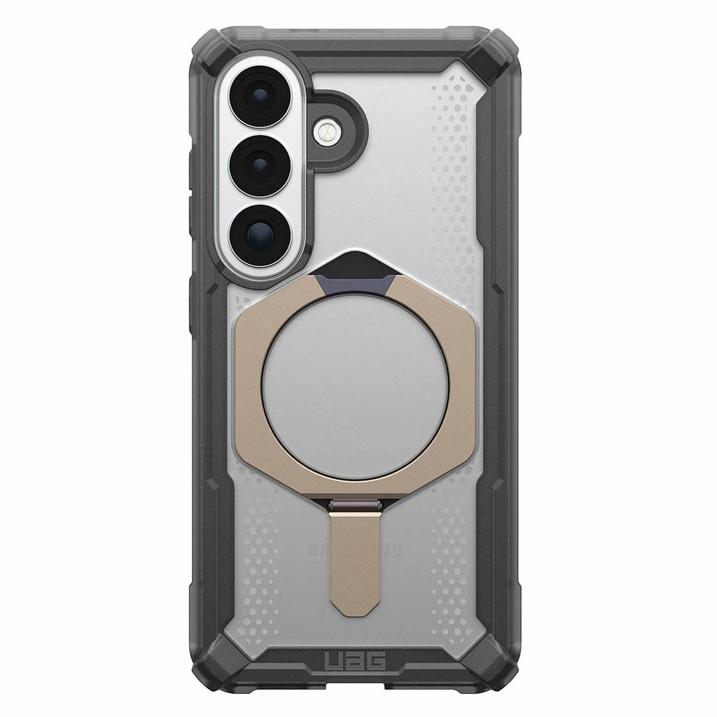 UAG Plasma XTE Rugged Kickstand Case w/Magnets Ash/Titanium for Samsung Galaxy S26