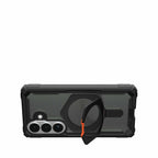 UAG Plasma XTE Rugged Kickstand Case w/Magnets Black/Orange for Samsung Galaxy S26