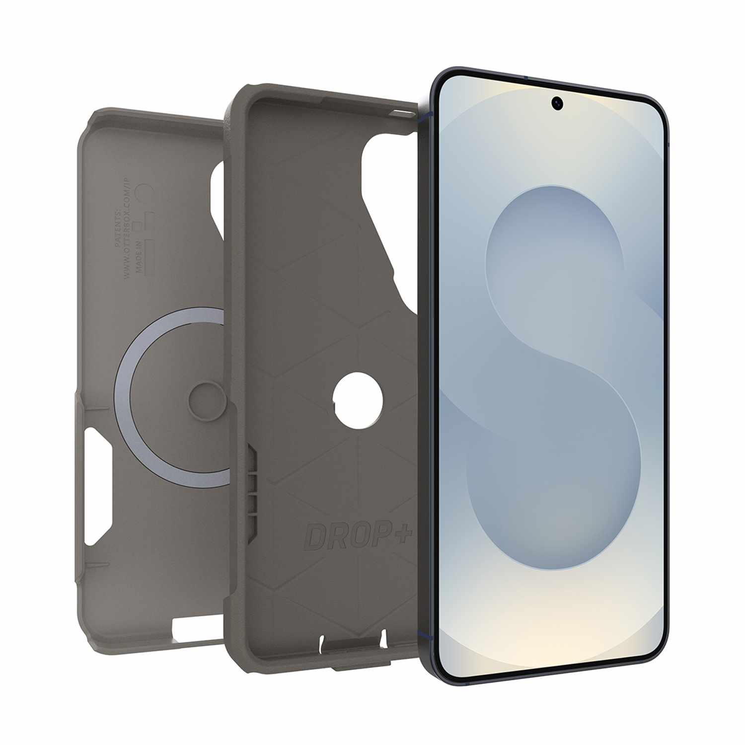 OtterBox Commuter Case w/Magnets Grey Comfort for Samsung Galaxy S26