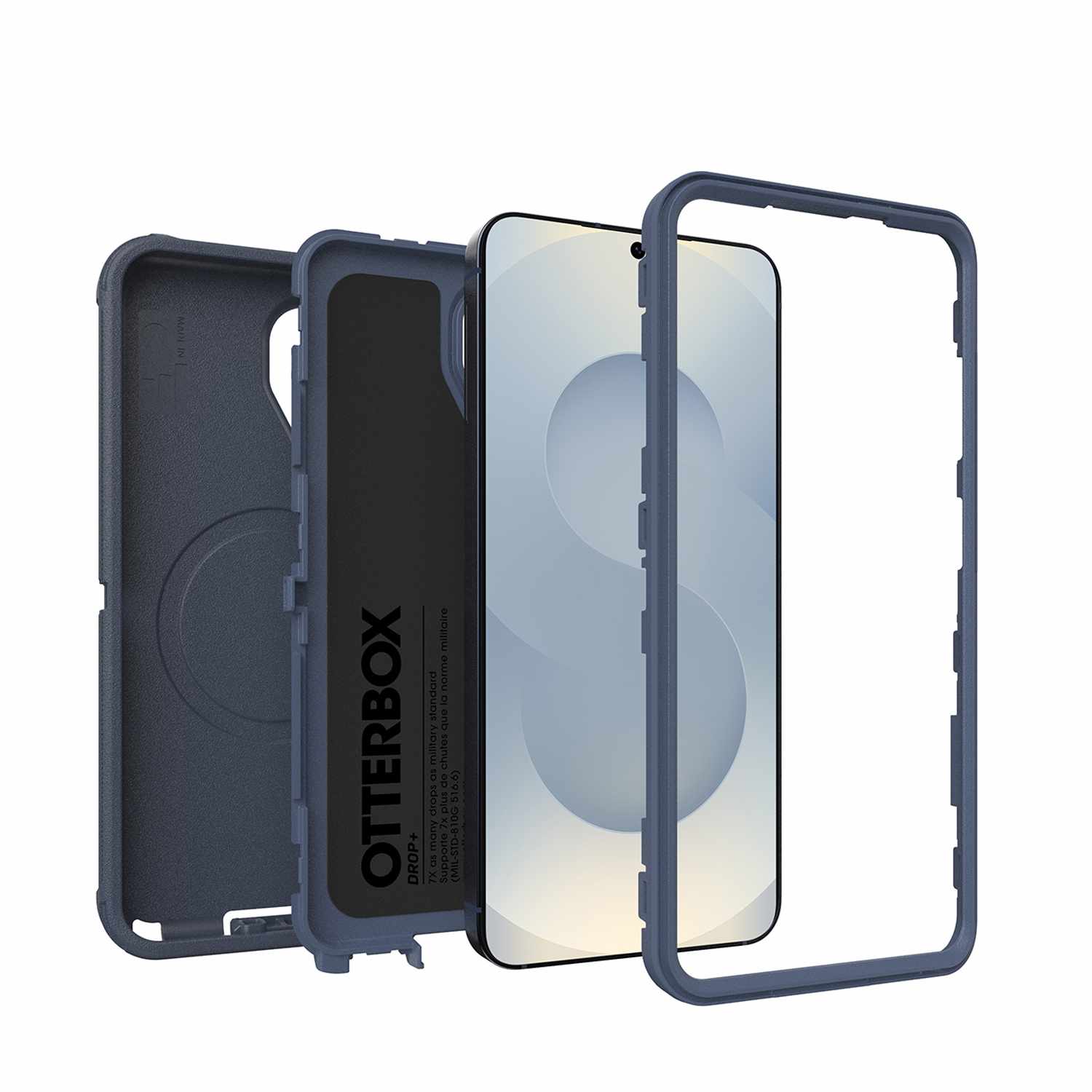 OtterBox Defender Pro Case w/Magnets Blue Sentiment for Samsung Galaxy S26