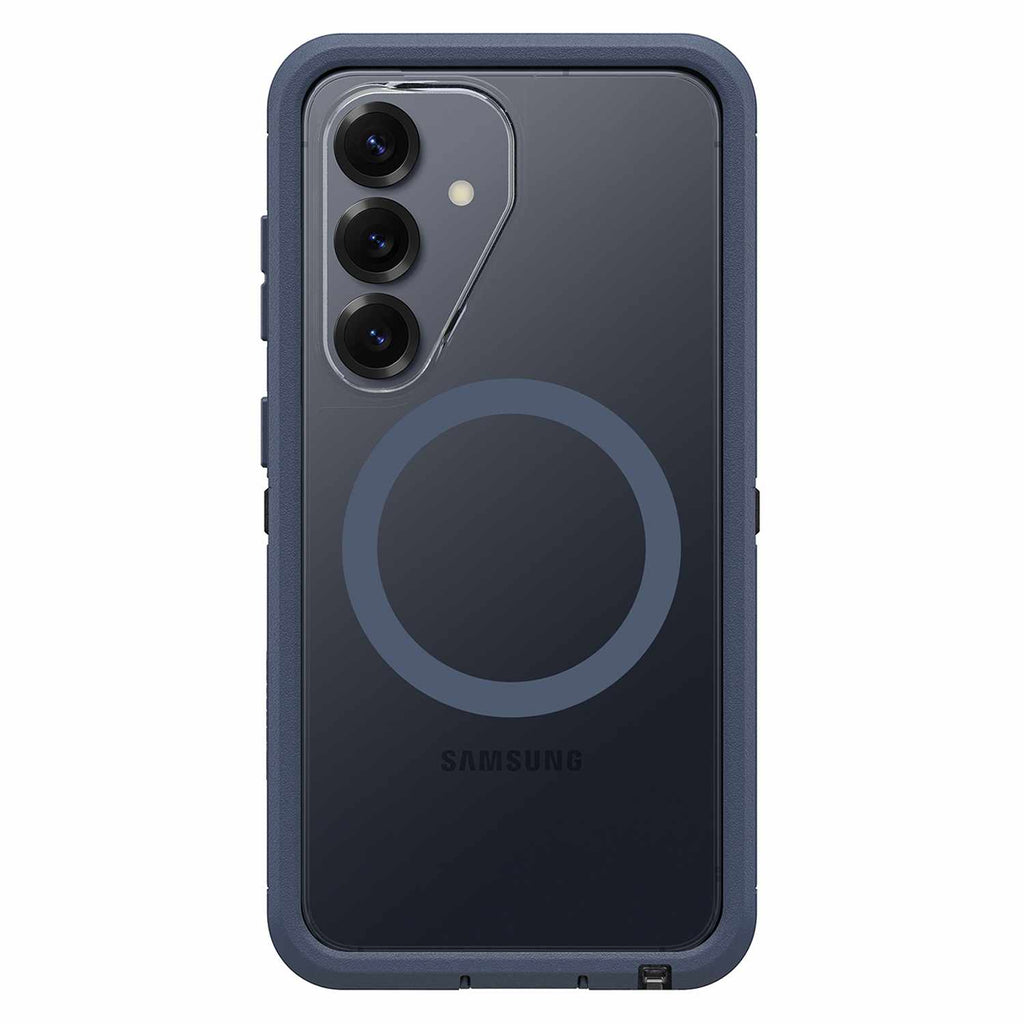 OtterBox Defender Pro XT Clear Case w/Magnets Baby Blue Clear for Samsung Galaxy S26+