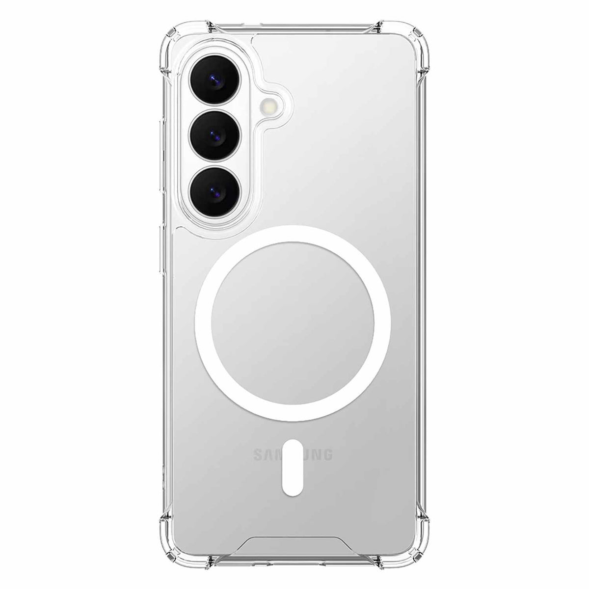 Blu Element Dropzone Rugged Case w/Magnets Clear for Samsung Galaxy S26
