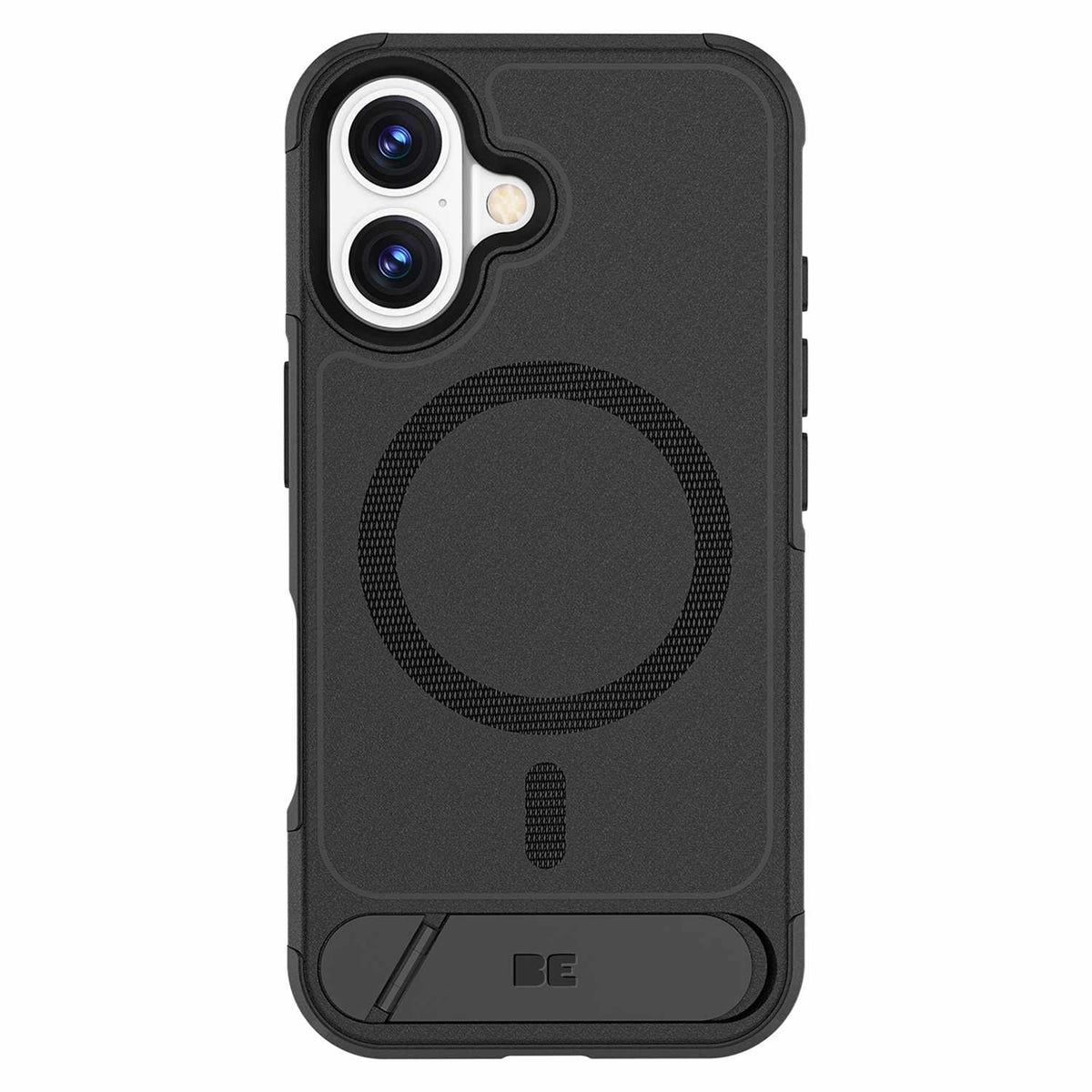Blu Element Armour Ultra MagSafe w/Kickstand Case Black for iPhone 16