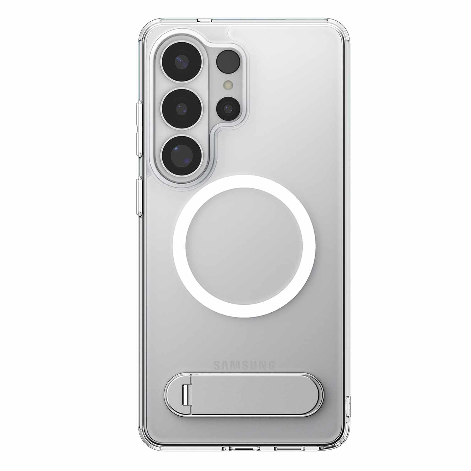 Spigen Slim Armor Essential S Case w/Magnets Clear White for Samsung Galaxy S26 Ultra