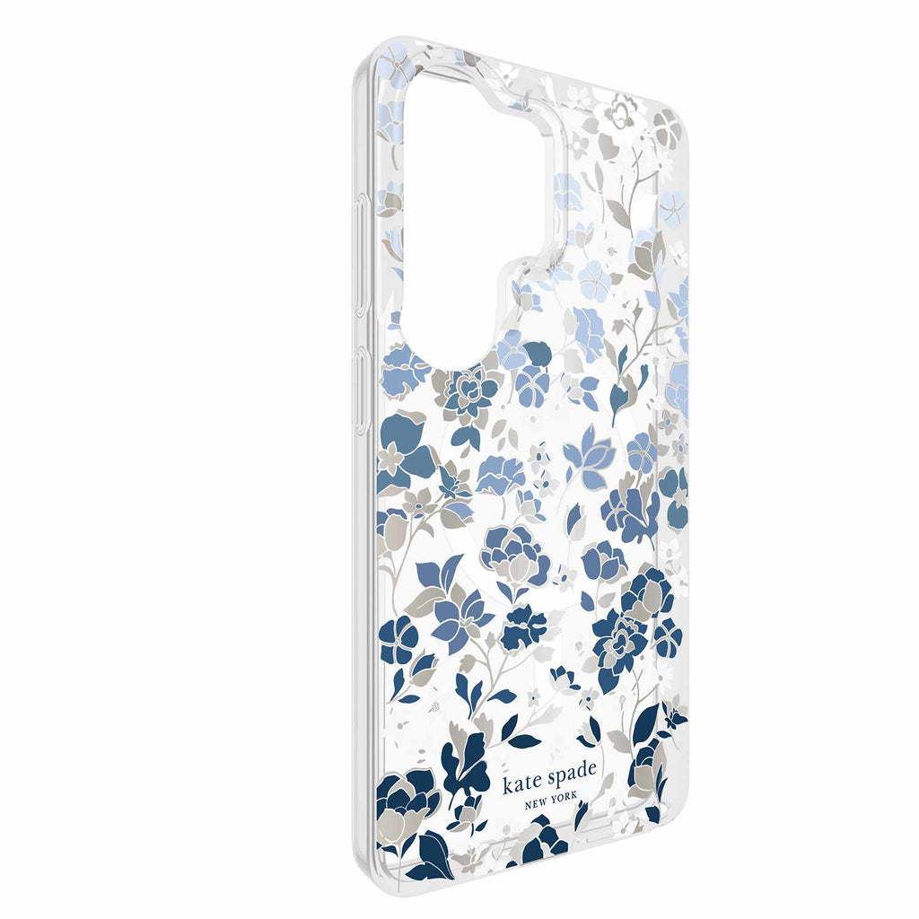 Kate Spade Protective Case w/Magnets Flowerbed Blue for Samsung Galaxy S26 Ultra