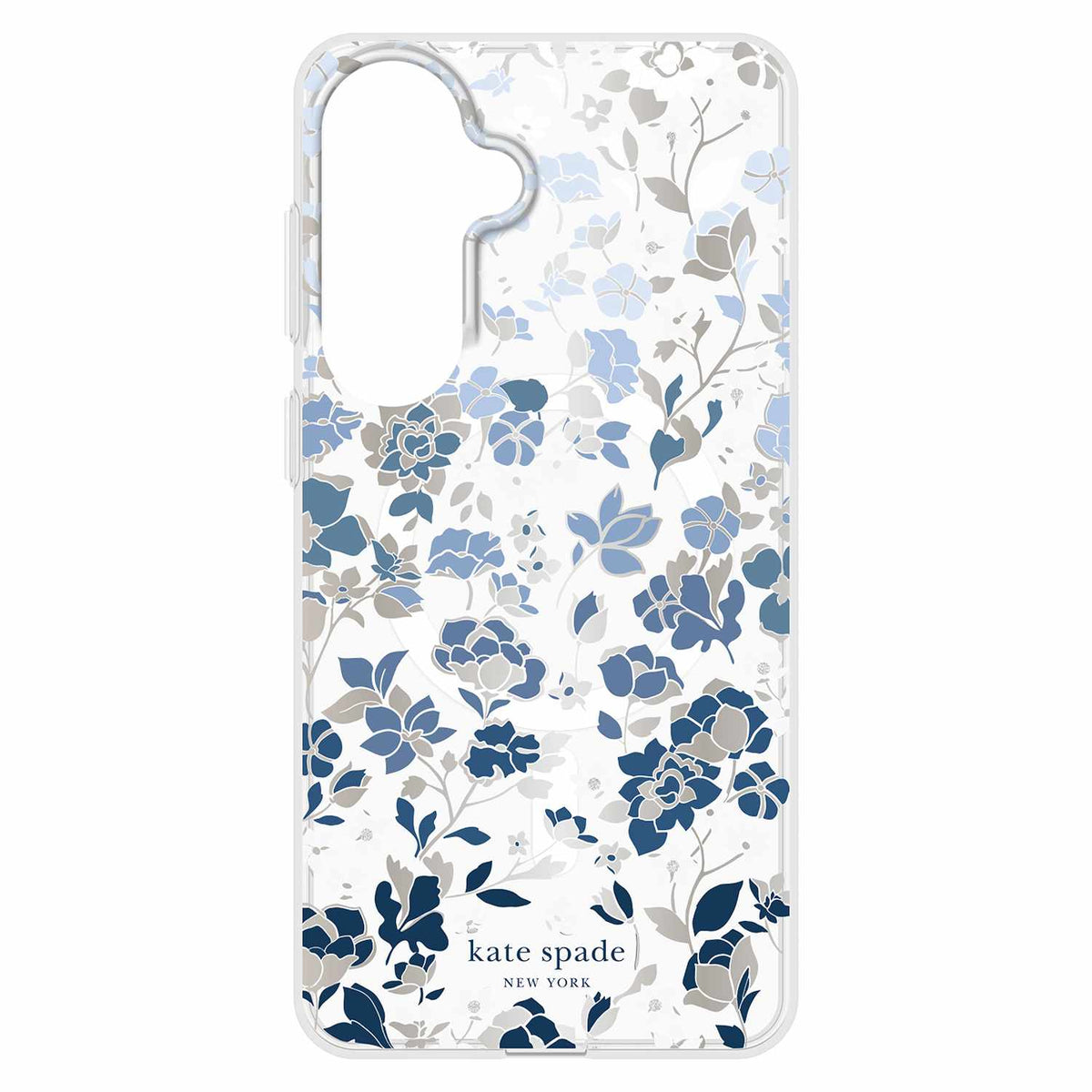 Kate Spade Protective Case w/Magnets Flowerbed Blue for Samsung Galaxy S26+
