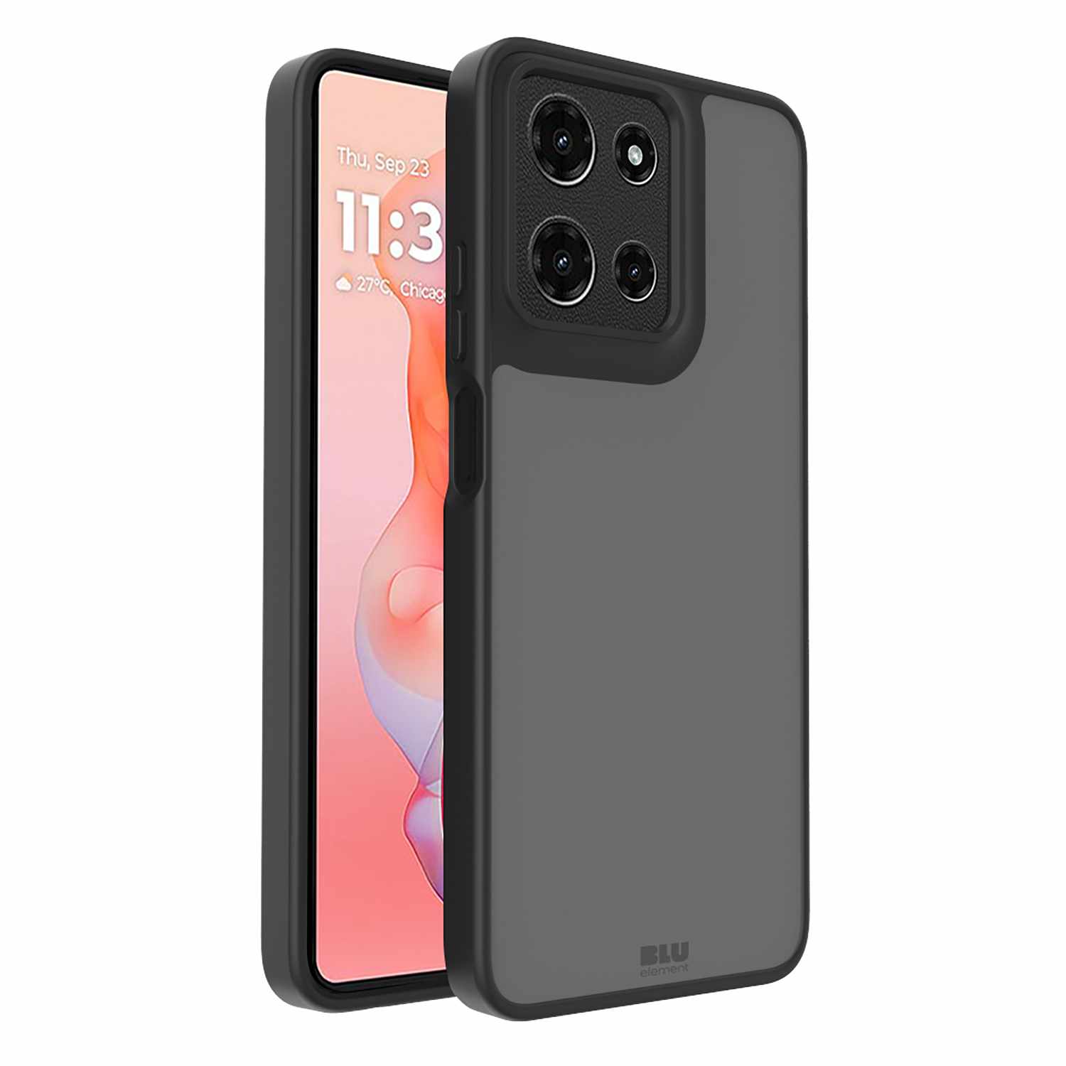 Blu Element Chromatic Cloud Case Black for Moto G 2026