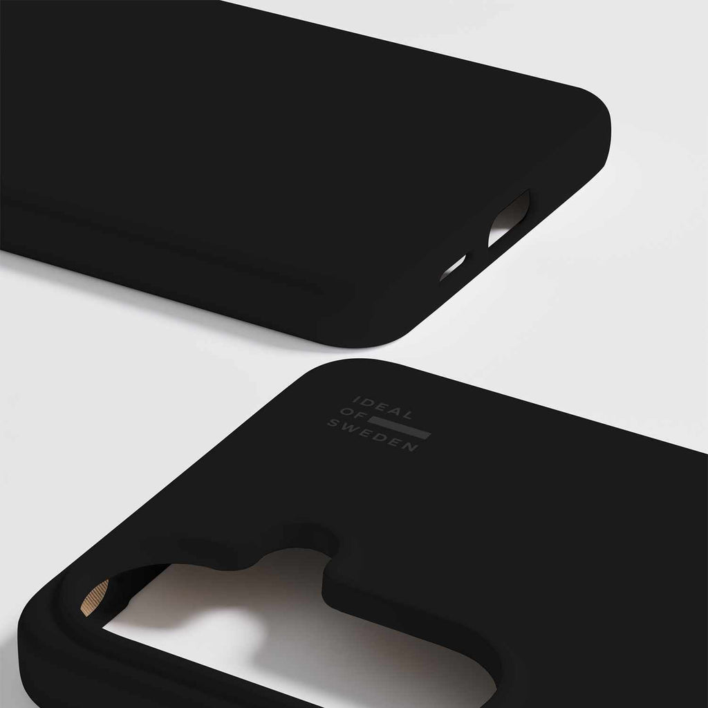 Ideal of Sweden Silicone Case Compatible w/Magnets Black for Samsung Galaxy S26