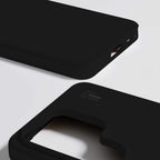 Ideal of Sweden Silicone Case Compatible w/Magnets Black for Samsung Galaxy S26 Ultra