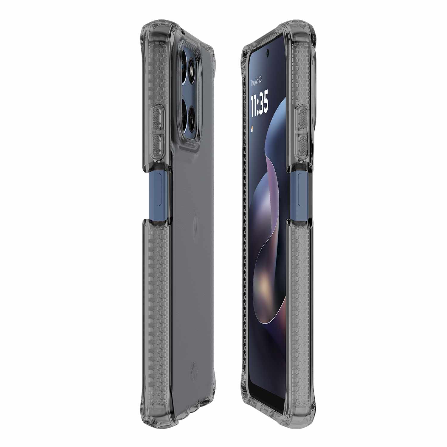 ITSKINS Spectrum_R Case Clear Smoke for Moto G 2026