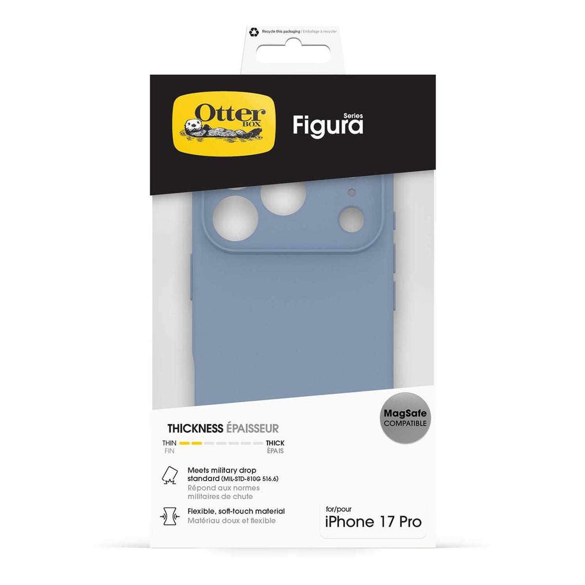 OtterBox Figura Case Polus Blue for iPhone 18 Pro/17 Pro