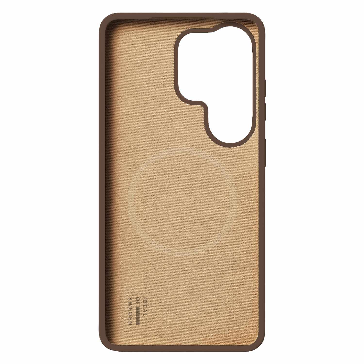 Ideal of Sweden Silicone Case w/Magnets Mocha Mousse for Samsung Galaxy S26 Ultra