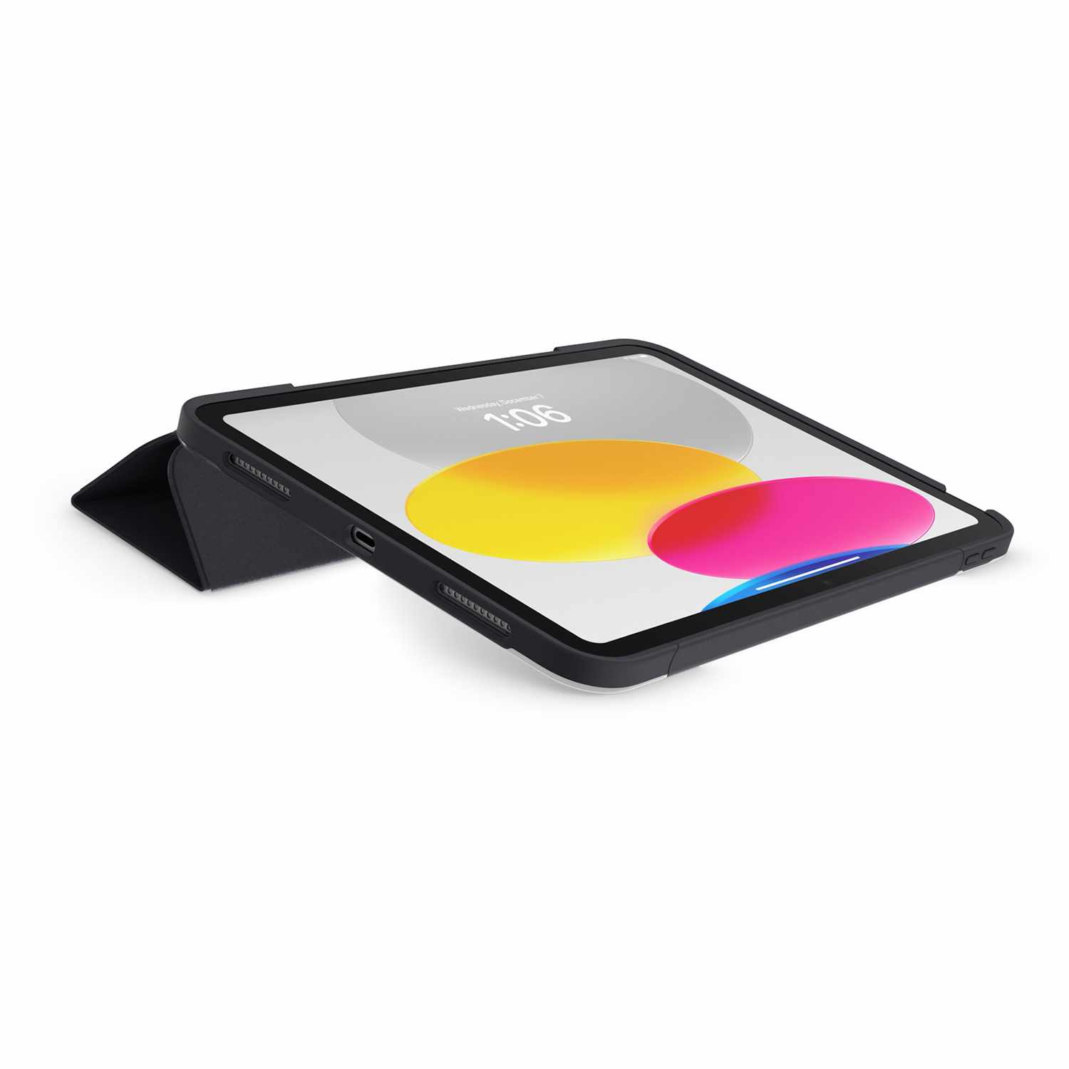 OtterBox Symmetry 360 Folio Scholar Case Blue Graphite/Clear for iPad 11 2025 (11th Gen)/iPad 10.9 2022 (10th Gen)