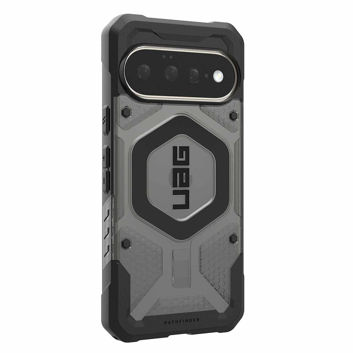 UAG Pathfinder Rugged Clear Case w/Magnet Ash/Black for Google Pixel 11/Pixel Pixel 11 Pro