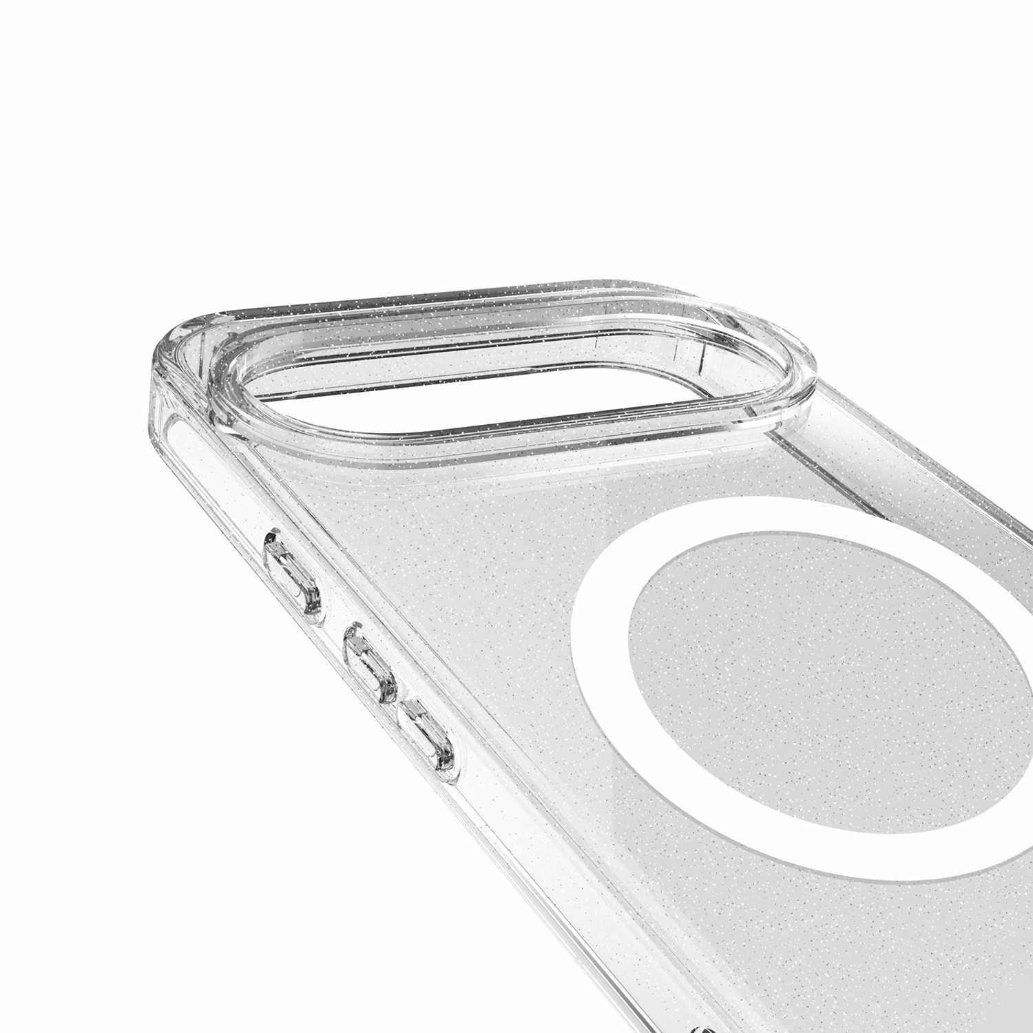 Blu Element Dropzone Rugged Glitter Case w/Magnets Clear for Google Pixel 11