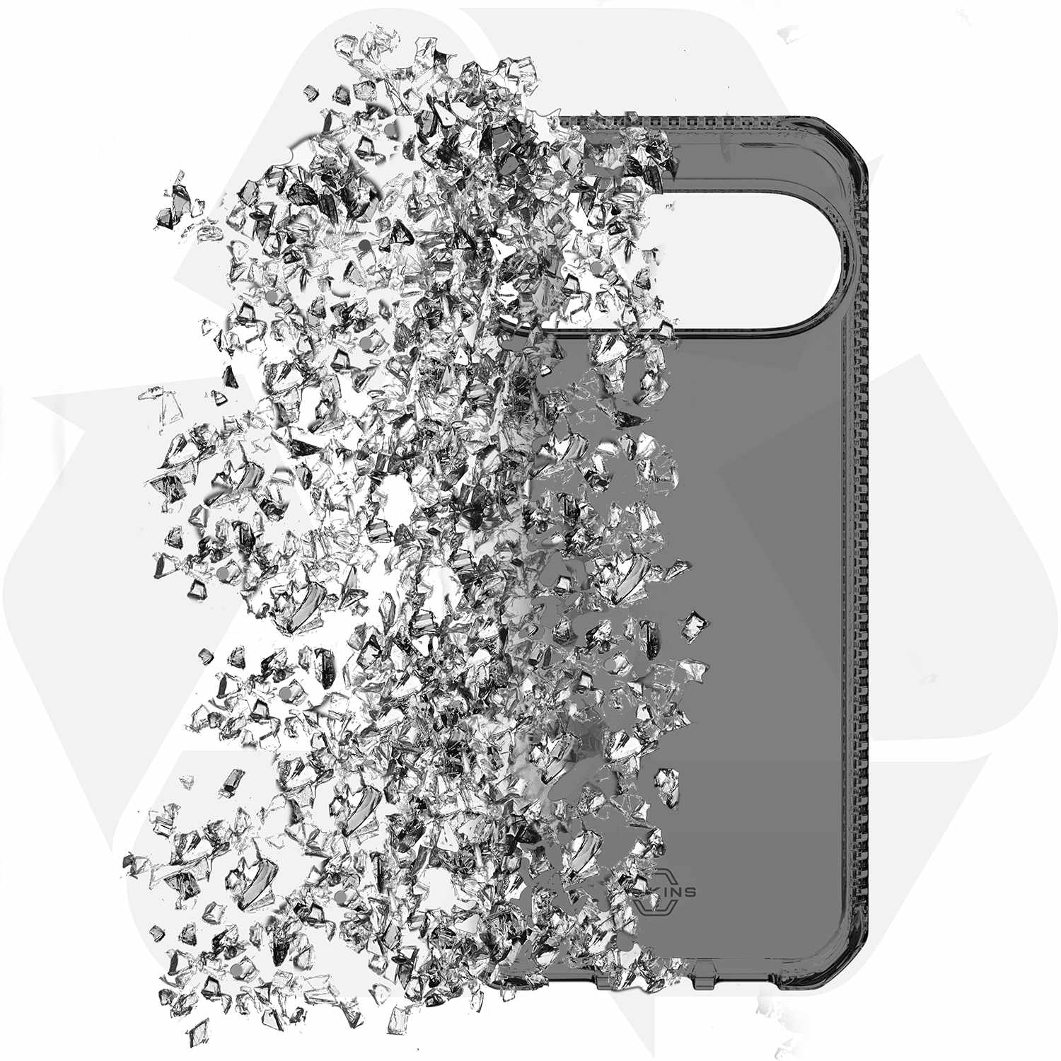 ITSKINS Spectrum_R Clear Case Smoke for Google Pixel 11/11 Pro/10/10 Pro
