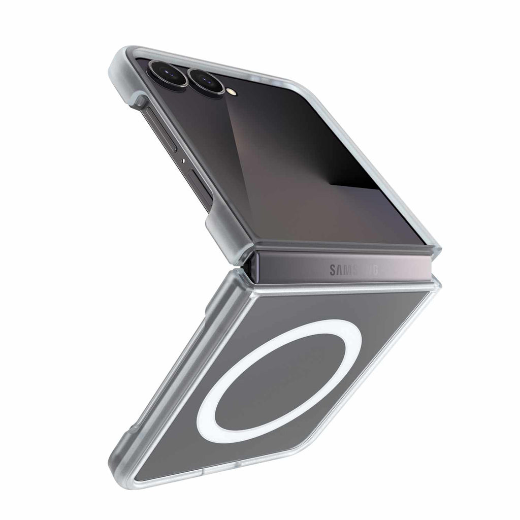 OtterBox Thin Flex Case w/Magnets Clear w/Blue Tint for Samsung Galaxy Z Flip8