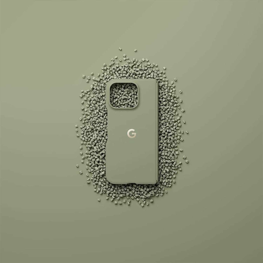 Google Silicone Case w/Magnets Olive for Google Pixel 11 Pro Fold