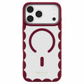 Kate Spade Scallop MagSafe Case Cherry Glaze for iPhone 18 Pro/17 Pro
